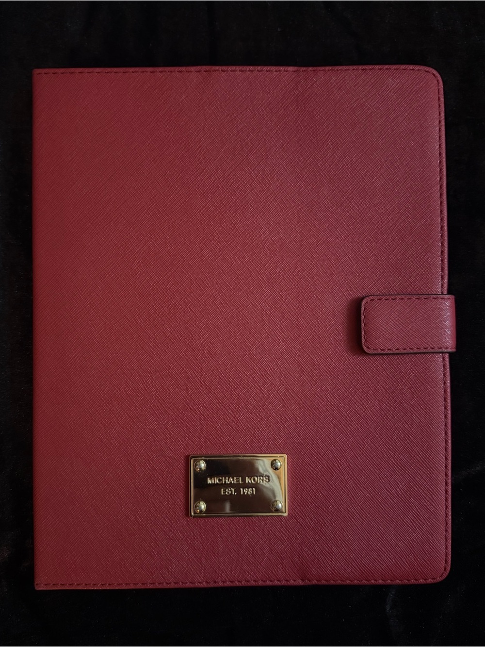 Michael Kors Burgundy IPad Case